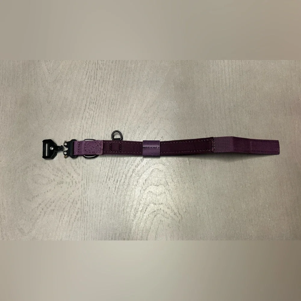 Stellar Ménage Premium Dog Collar Tactical Collar Sz 3 Purple Fits Neck 10-11.5